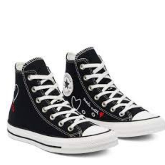Converse Chuck Taylor All Star High 'Made with Love Womens 11 - Picture 4 of 14